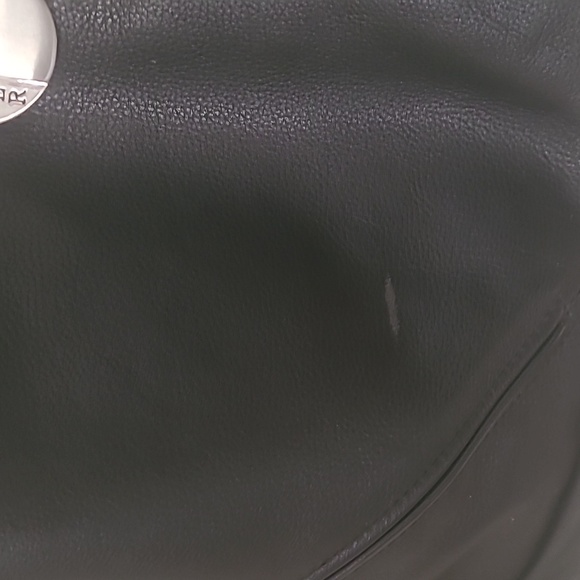 Texier Chic Black Leather Hobo Bag - Picture 2 of 10